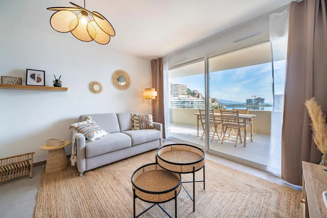 Apartment Terrasse Vue Mer, 5Mn Monaco, Parking - An Beausoleil